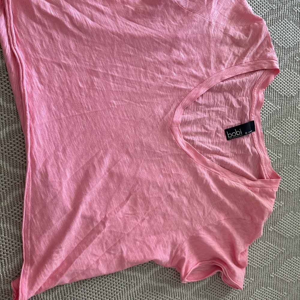 Bobi Soft Pink Casual Top